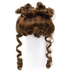 Волосы для кукол QS-13 (каштановые) АЙРИС пресс