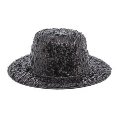 AS07-04, Шляпка для игрушек с блестками, 8см, 2 шт/упак (черный) АЙРИС пресс