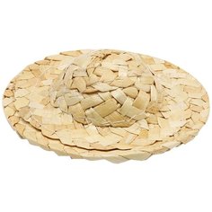 AR043 Шляпка соломенная, 8см 3 шт АЙРИС пресс