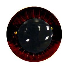 Глаза для игрушек Д16-20мм пластик. (16мм/коричневый) 100 шт АЙРИС пресс