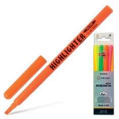 Набор текстовыделителей KOH-I-NOOR 4 шт., ассорти, линия 1-4 мм, 772004JD01PK, 2 шт.