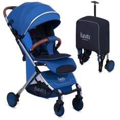 Прогулочная коляска Nuovita Giro Lux, onda argento, цвет шасси: серебристый