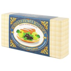 Пастила Белёвская пастильная мануфактура Белёвская без сахара с черной смородиной, 180 г