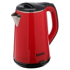 Чайник электрический "ЯРОМИР" ЯР-1059, пластик, 1.8 л, 1500 Вт, красный 5463924