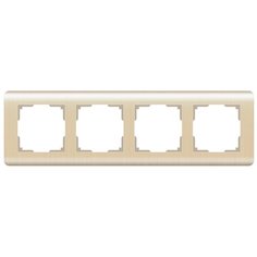 Рамка 4п WerkelWL12-Frame-04, шампань