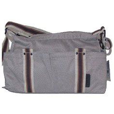 Сумка-бочонок BODENSCHATZ, текстиль, серый