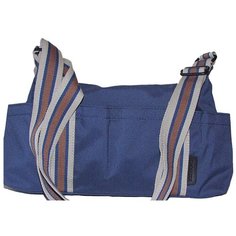 Сумка-бочонок BODENSCHATZ, текстиль, синий
