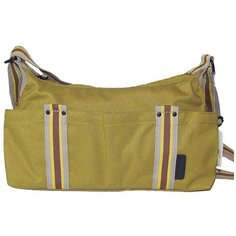 Сумка-бочонок BODENSCHATZ, текстиль, желтый