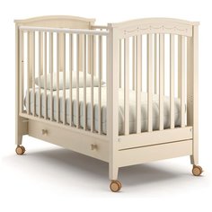 Кроватка Nuovita Perla Solo (качалка) слоновая кость