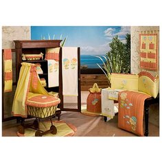 22L.151AR Комплект BABYPIU "Подсолнухи" из коллекции "4 времени года" мягкий бортик, одеяло, наволочка (стандарт)