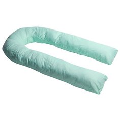 Наволочка Body Pillow на подушку для беременных U микрофибра мятный