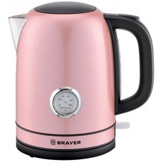 Чайник BRAYER BR1005, розовый
