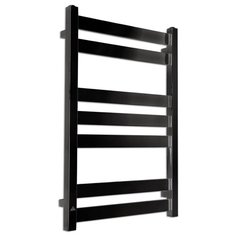 Водяной полотенцесушитель Laris Бонд ЧМБФ7 500х800 черный матовый из нержавеющей стали