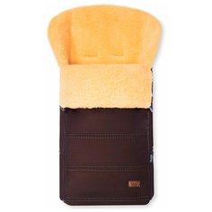 Конверт-мешок Nuovita Alpino Pesco меховой 85 см сioccolata