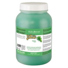 Шампунь Iv San Bernard Fruit of the Groomer Mint для кошек и собак с любым видом шерсти с витамином В6 3.25 л