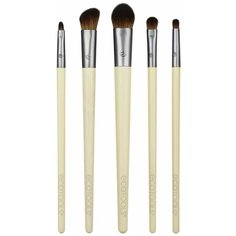 Набор кистей Ecotools Daily Defined Eye, для лица, 5 шт. бежевый