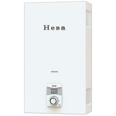Проточный газовый водонагреватель Neva 4510 new, белый Нева
