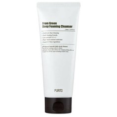 Purito From Green Deep Foaming Cleanser Пенка для чувствительной кожи с центеллой и зеленым чаем, 150мл