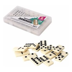 Игра настольная "ДОМИНО", пластиковый кейс, 17х10 см, ЗОЛОТАЯ СКАЗКА, 662296