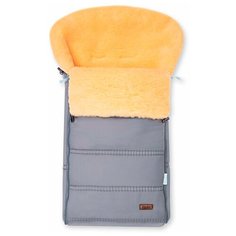 Конверт-мешок Nuovita Alpino Pesco меховой 85 см grigio