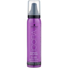 Мусс IGORA EXPERT 5-99 Light Brown Violet Extra, 100 мл