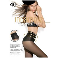 Колготки Innamore Talia Slim, 40 den, размер 3-M, nero (черный)