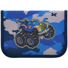 TIGER FAMILY Пенал Nature Quest Loaded Wheels (1921 E/B/TG), синий