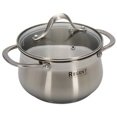 Кастрюля REGENT inox Ameli, 2.1 л, серебристый
