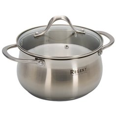 Кастрюля REGENT inox Ameli, 2.9 л, серебристый
