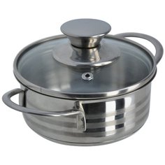 Кастрюля REGENT inox BIMBO, 0.7 л, серебристый