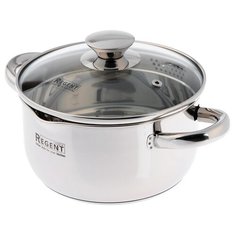 Кастрюля REGENT inox CUCINA, 2.4 л, серебристый