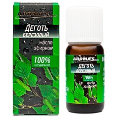 AROMASaules эфирное масло Деготь березовый, 10 мл