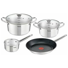 Набор посуды Tefal Simpleo B815S614 6 пр. серебристый