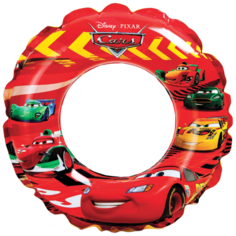 Надувной круг Intex Тачки Diney-Pixar 58260 красный