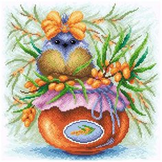 МС-026 Алмазная мозаика Солнечная облепиха38*38см Brilliart М.П.Студия