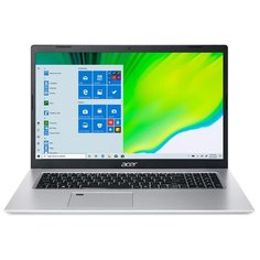 Ноутбук Acer Aspire 5 A517-52-323C (Intel Core i3 1115G4 3000MHz/17.3"/1920x1080/8GB/256GB SSD/DVD нет/Intel UHD Graphics/Wi-Fi/Bluetooth/Windows 10 Pro) NX.A5BER.004, серебристый