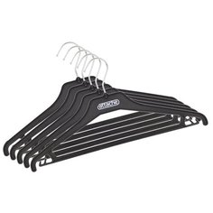 Вешалка Attache Набор пластмассовые для легкой одежды С-025 черный