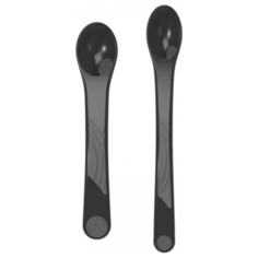 Ложки Twistshake для кормления Feeding Spoon с 4 мес. 2 шт. черный