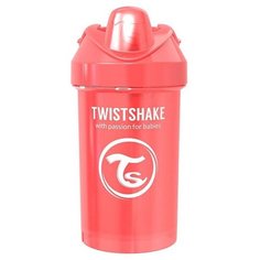 Поильник Twistshake Crawler Cup Pearl 300мл красный