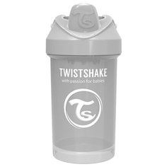 Поильник Twistshake Crawler Cup Pearl 300мл серый