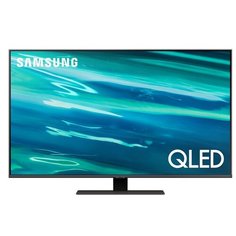 Телевизор QLED Samsung QE50Q80AAU 50" (2021), черный
