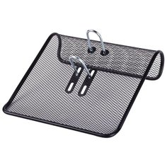 Подставка для календаря большая BRAUBERG "Germanium", металлическая, 57х200х200 мм, черная, 231972