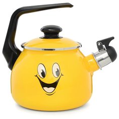 Чайник "Улыбка" со свистком 2,5 л ЭСТЕТ