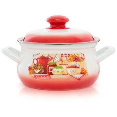 Кастрюля "Кухня" грушевидная 2,0 л ЭСТЕТ