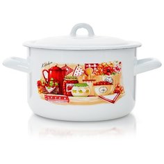 Кастрюля "Кухня" цилиндрическая 2,9л ЭСТЕТ