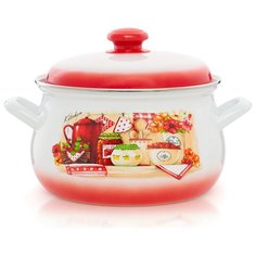 Кастрюля "Кухня" грушевидная 4,5 л ЭСТЕТ