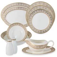 Обеденный сервиз "Престиж" на 6 персон, 27 предметов, Anna Lafarg Emily, AL-XR11Q04G_27M-E6