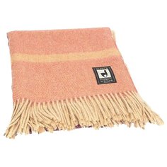 Плед Incalpaca перуанский PP-50 из шерсти альпака и мериноса 150x200 см, кремовый