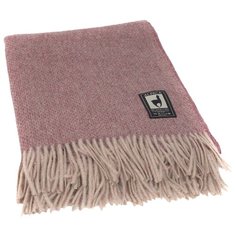Плед Incalpaca перуанский PP-46 из шерсти альпака и мериноса 150x200 см, кремовый