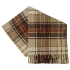 Плед Incalpaca PP-36 150x200 см, бежевый/коричневый